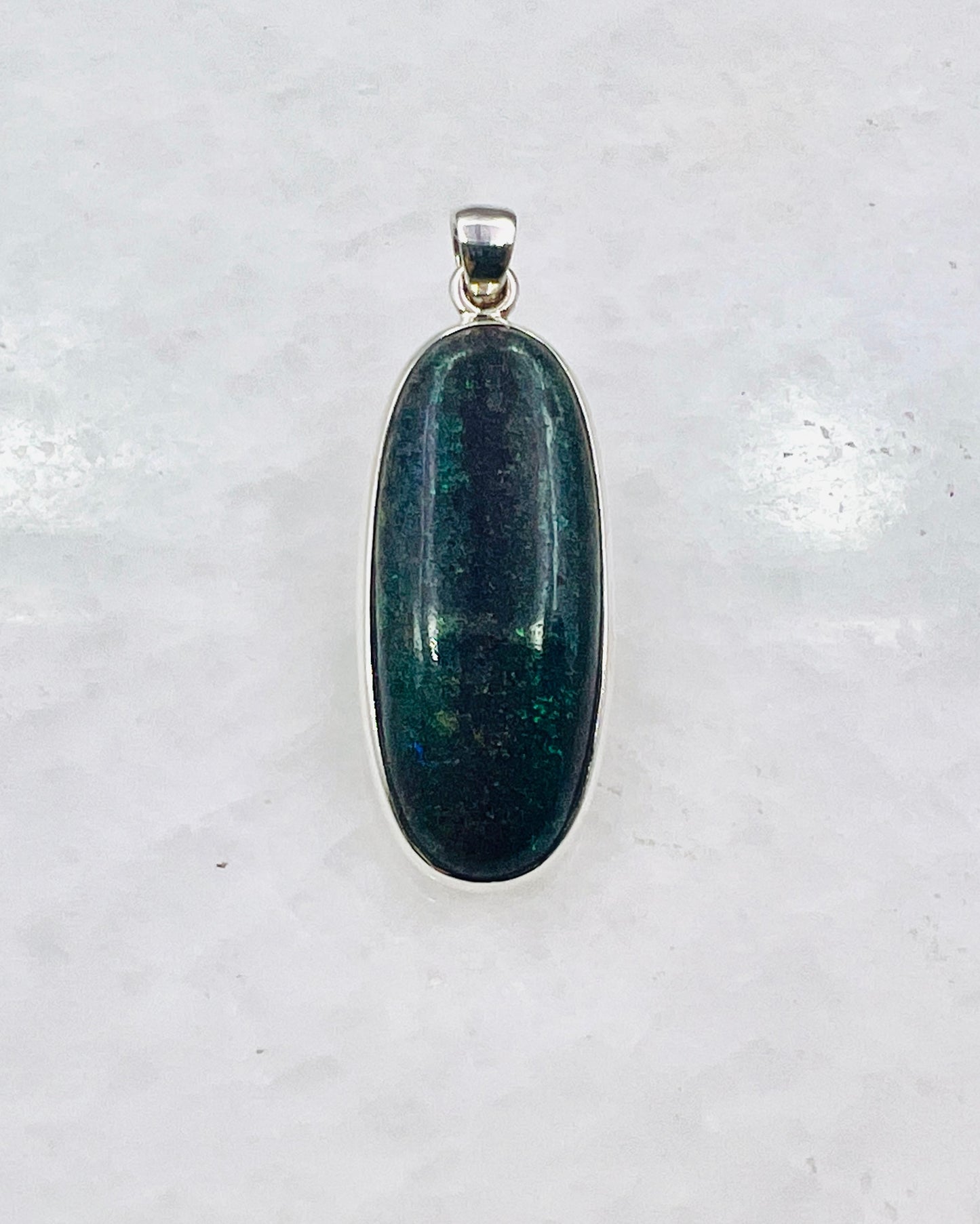 Andamooka Opal in 0.925 Silver