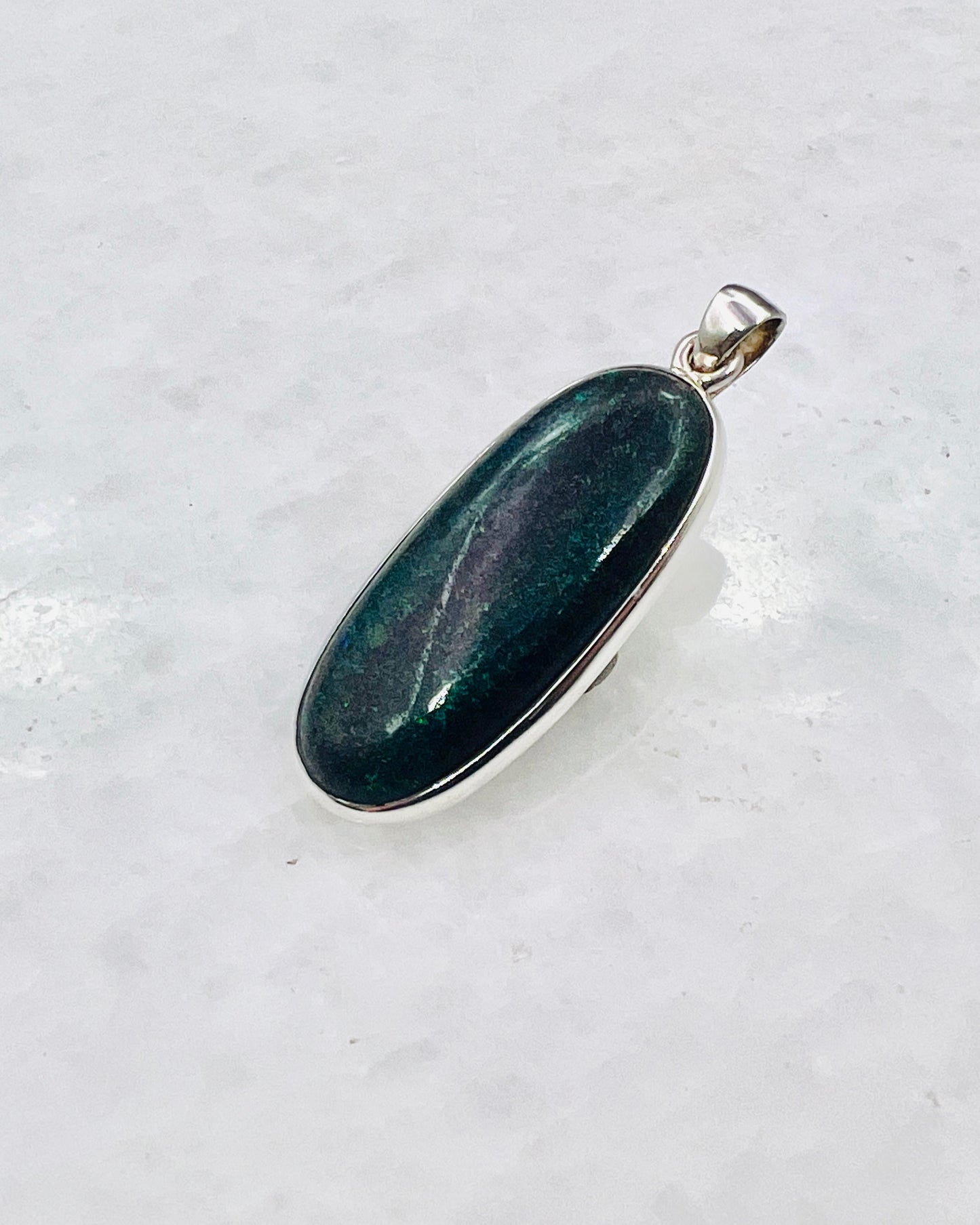 Andamooka Opal in 0.925 Silver