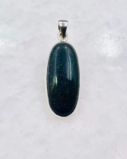 Andamooka Opal in 0.925 Silver