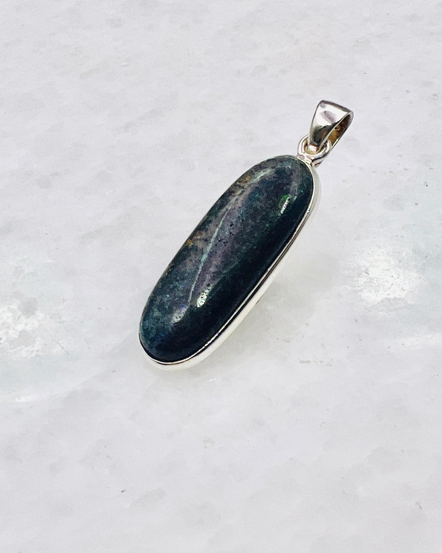 Andamooka Opal in 0.925 Silver