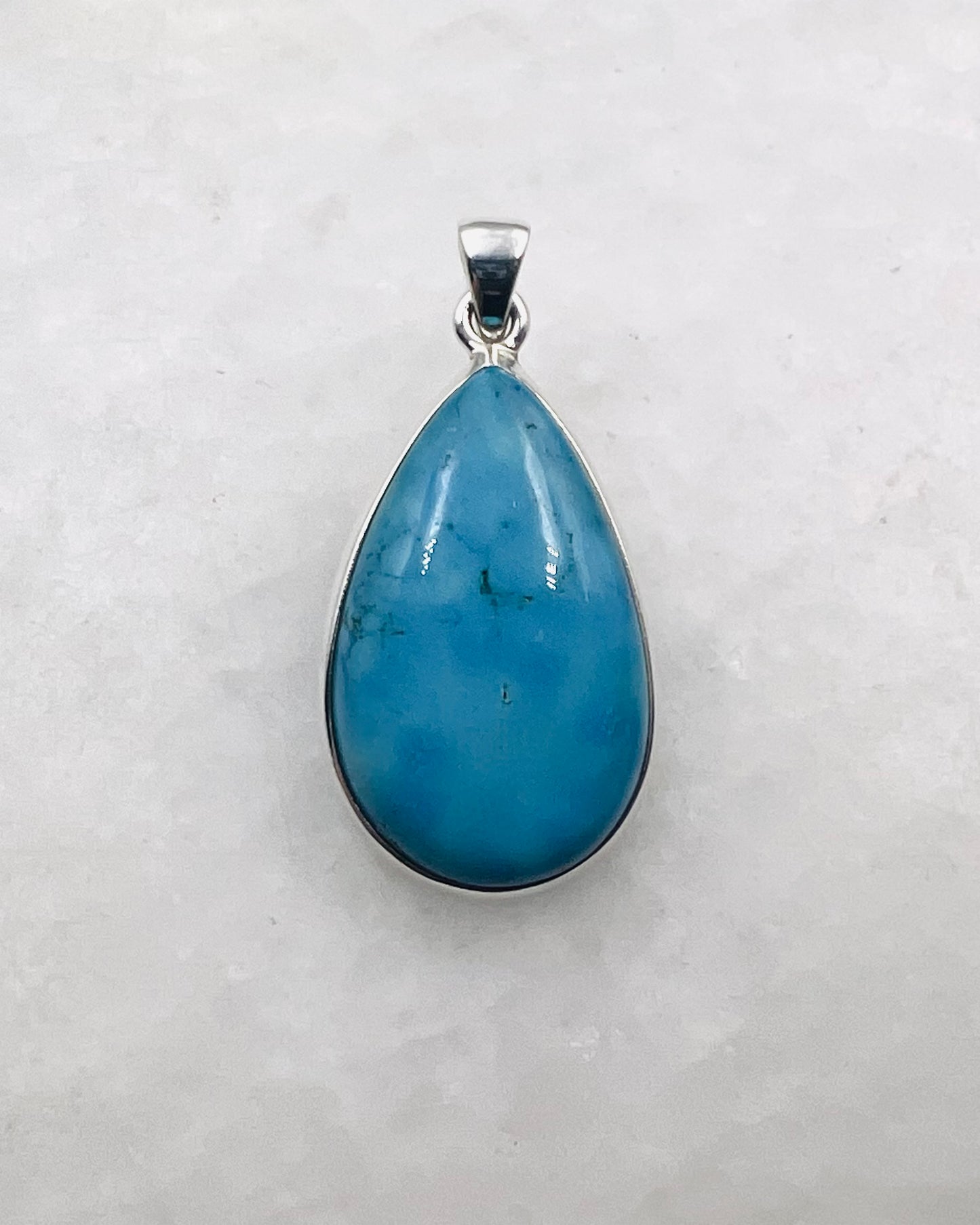 Sleeping Beauty Turquoise in 0.925 Silver