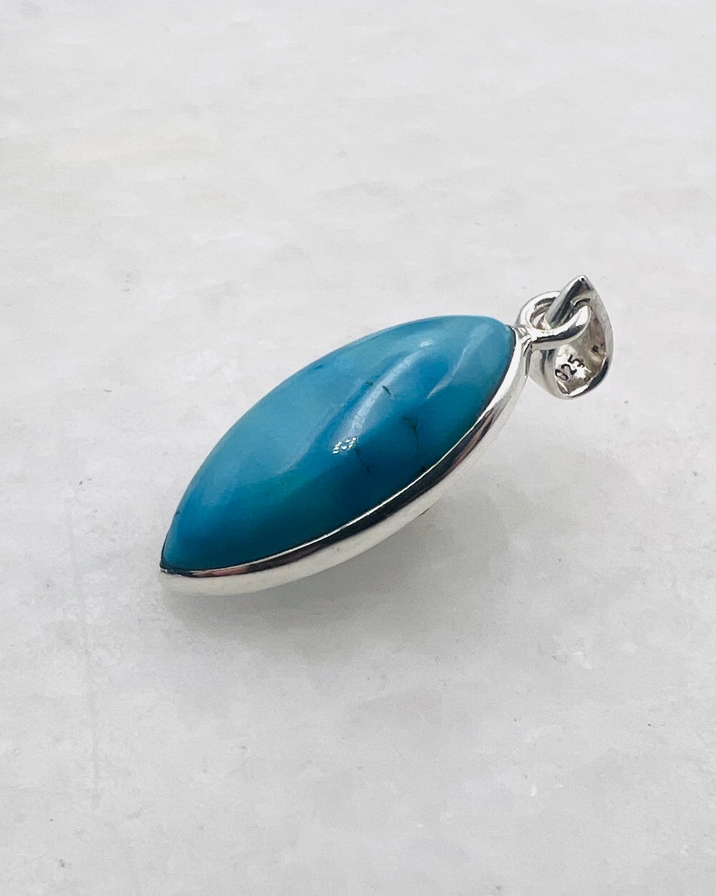 Sleeping Beauty Turquoise in 0.925 Silver