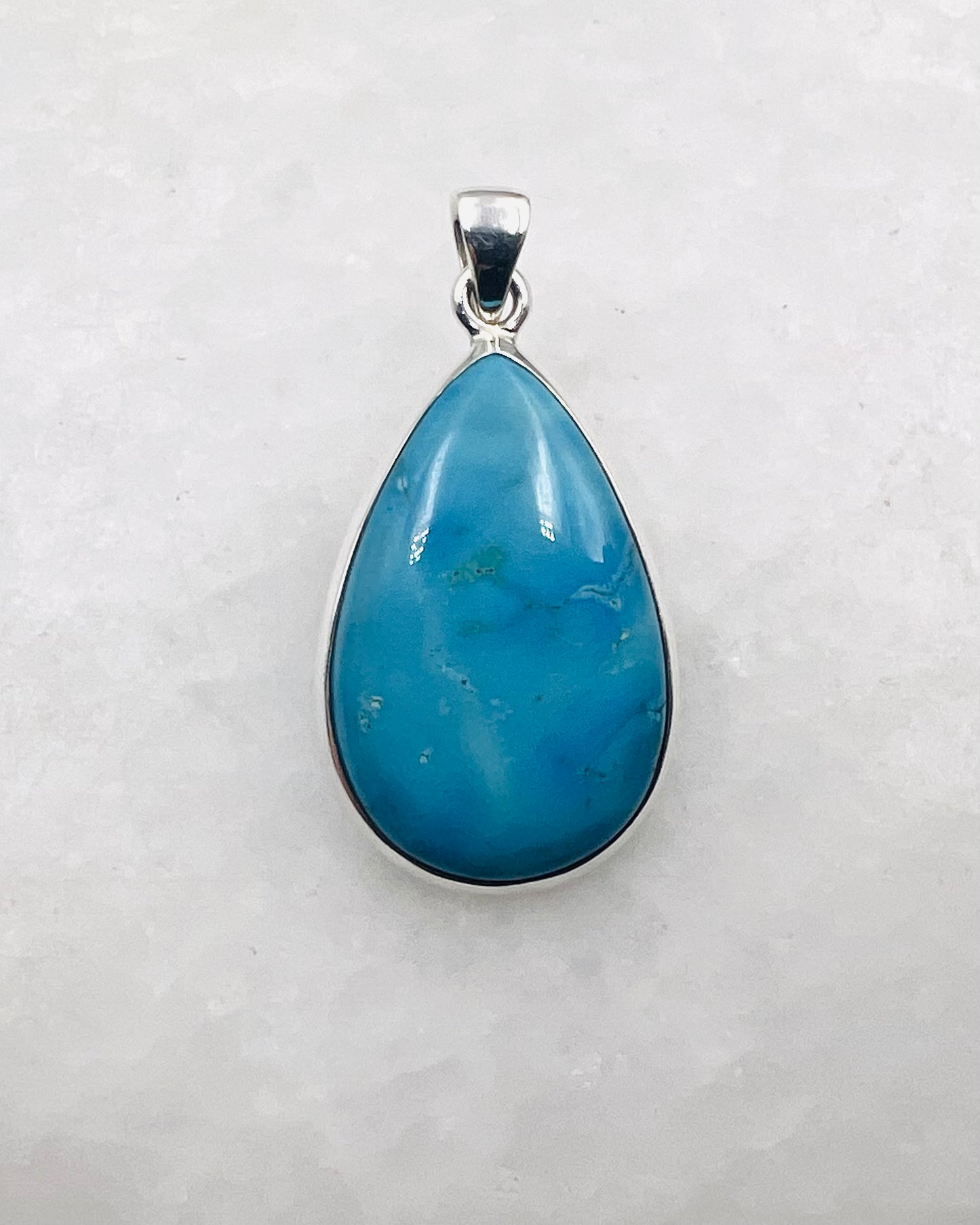 Sleeping Beauty Turquoise in 0.925 Silver