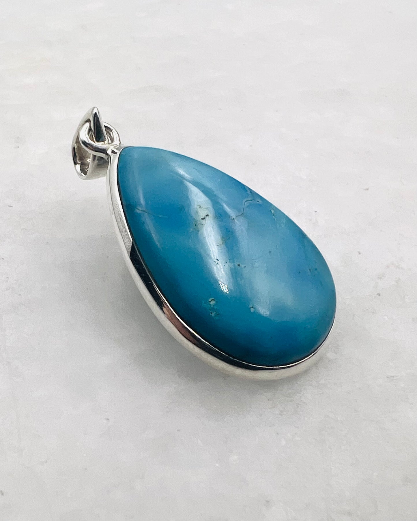 Sleeping Beauty Turquoise in 0.925 Silver