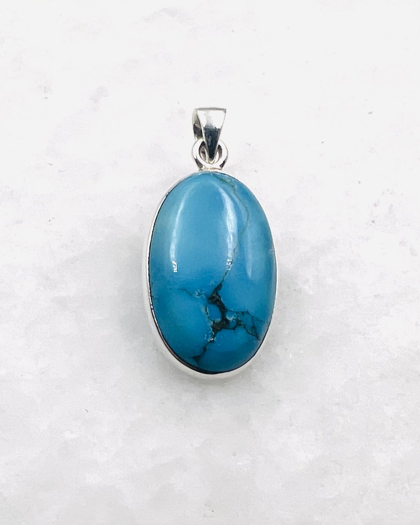 Sleeping Beauty Turquoise in 0.925 Silver