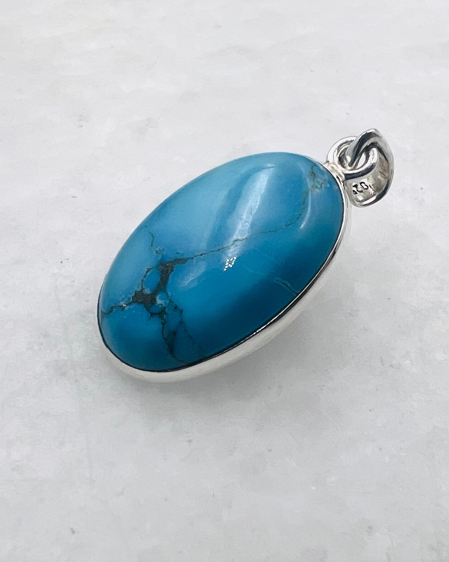 Sleeping Beauty Turquoise in 0.925 Silver