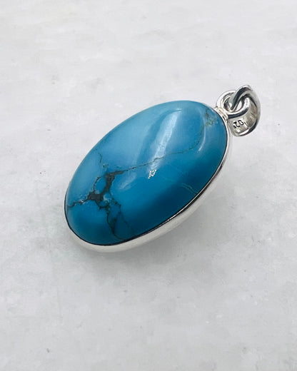 Sleeping Beauty Turquoise in 0.925 Silver