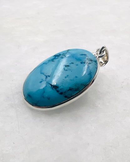 Sleeping Beauty Turquoise in 0.925 Silver
