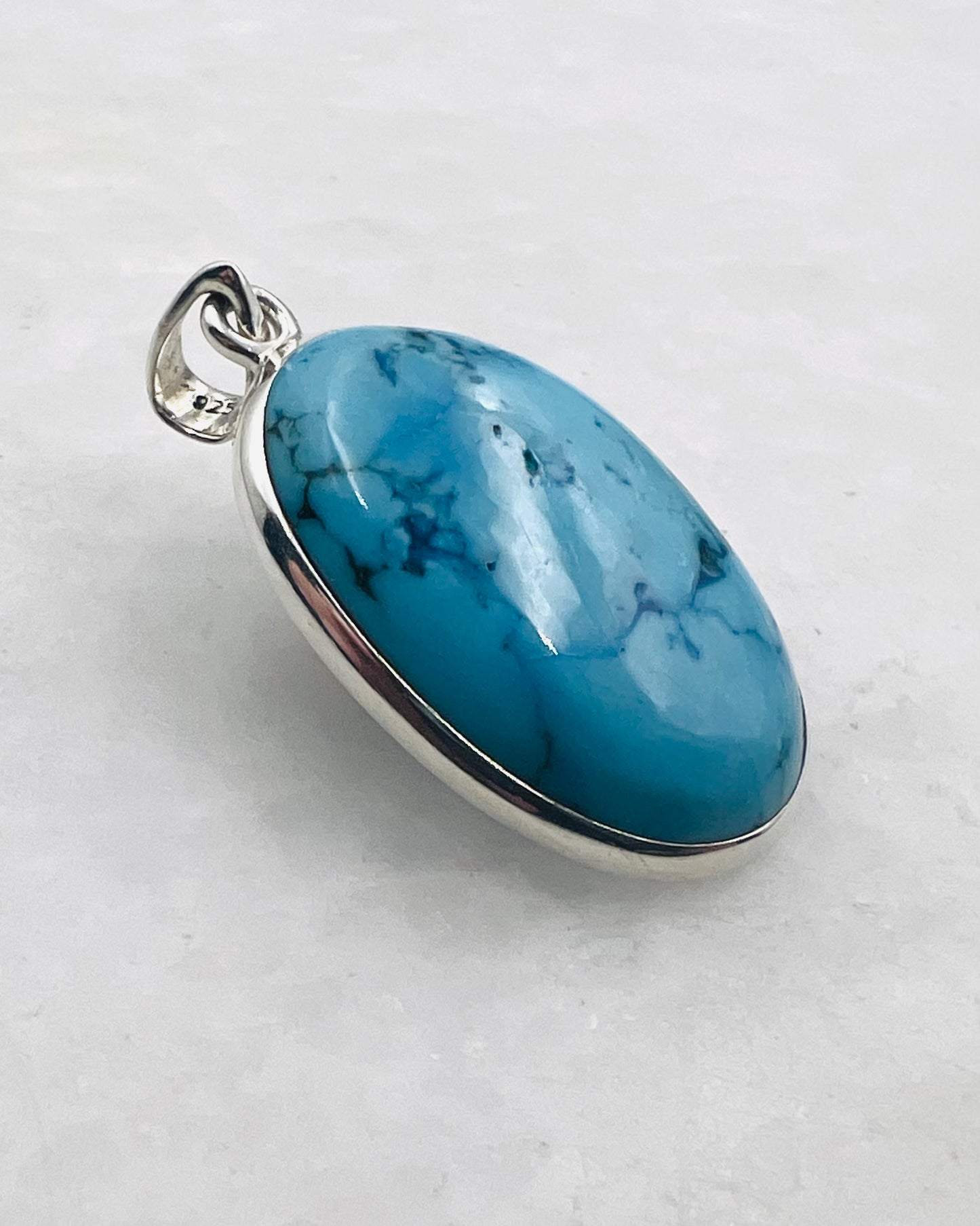 Sleeping Beauty Turquoise in 0.925 Silver