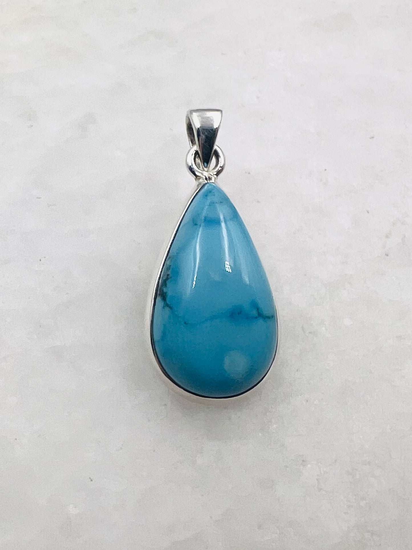 Sleeping Beauty Turquoise in 0.925 Silver