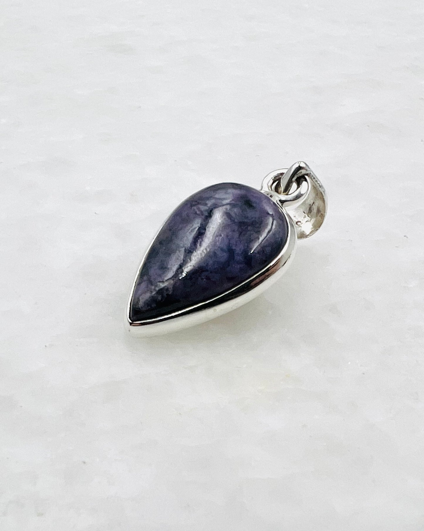 Sugilite in 0.925 Silver