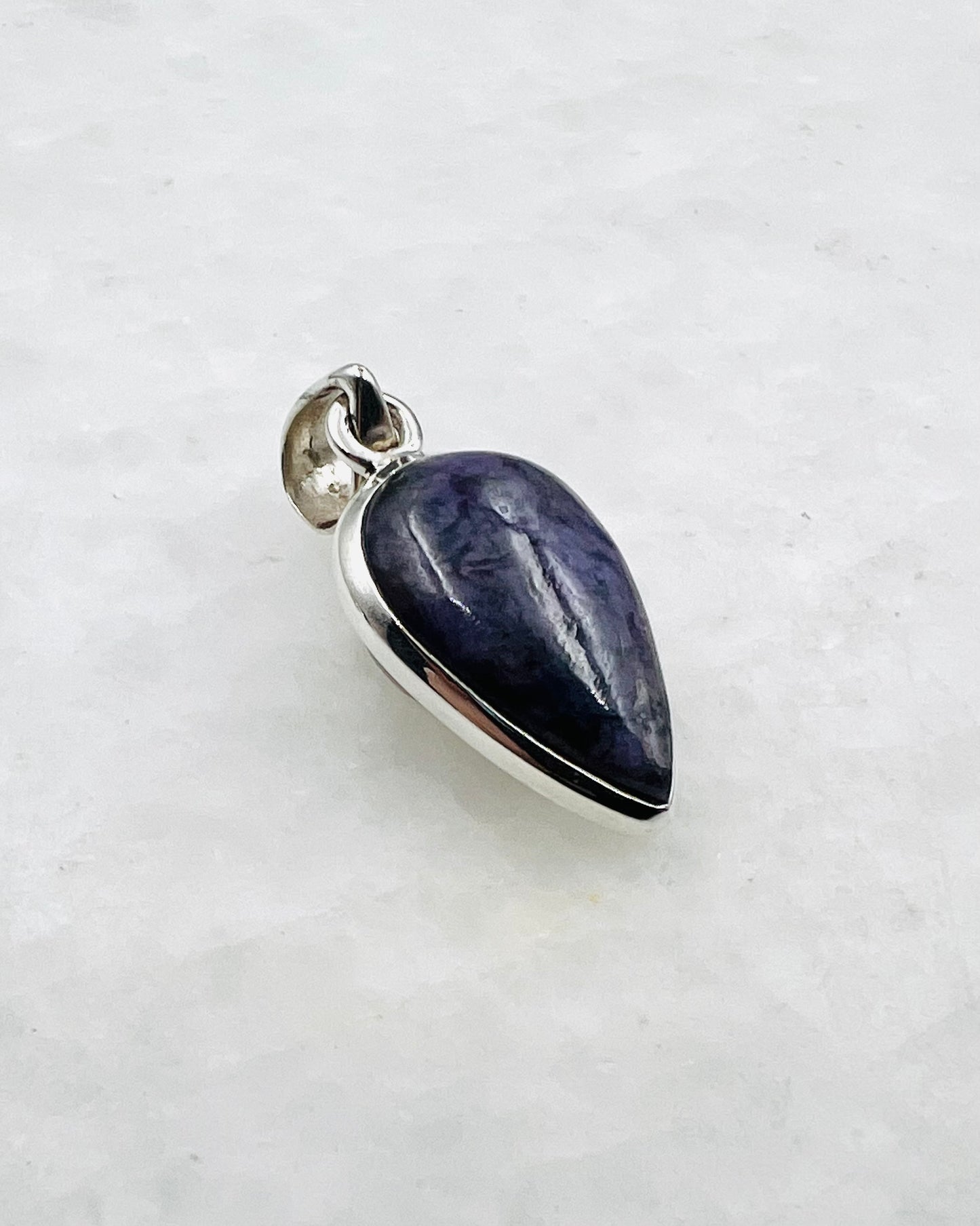 Sugilite in 0.925 Silver