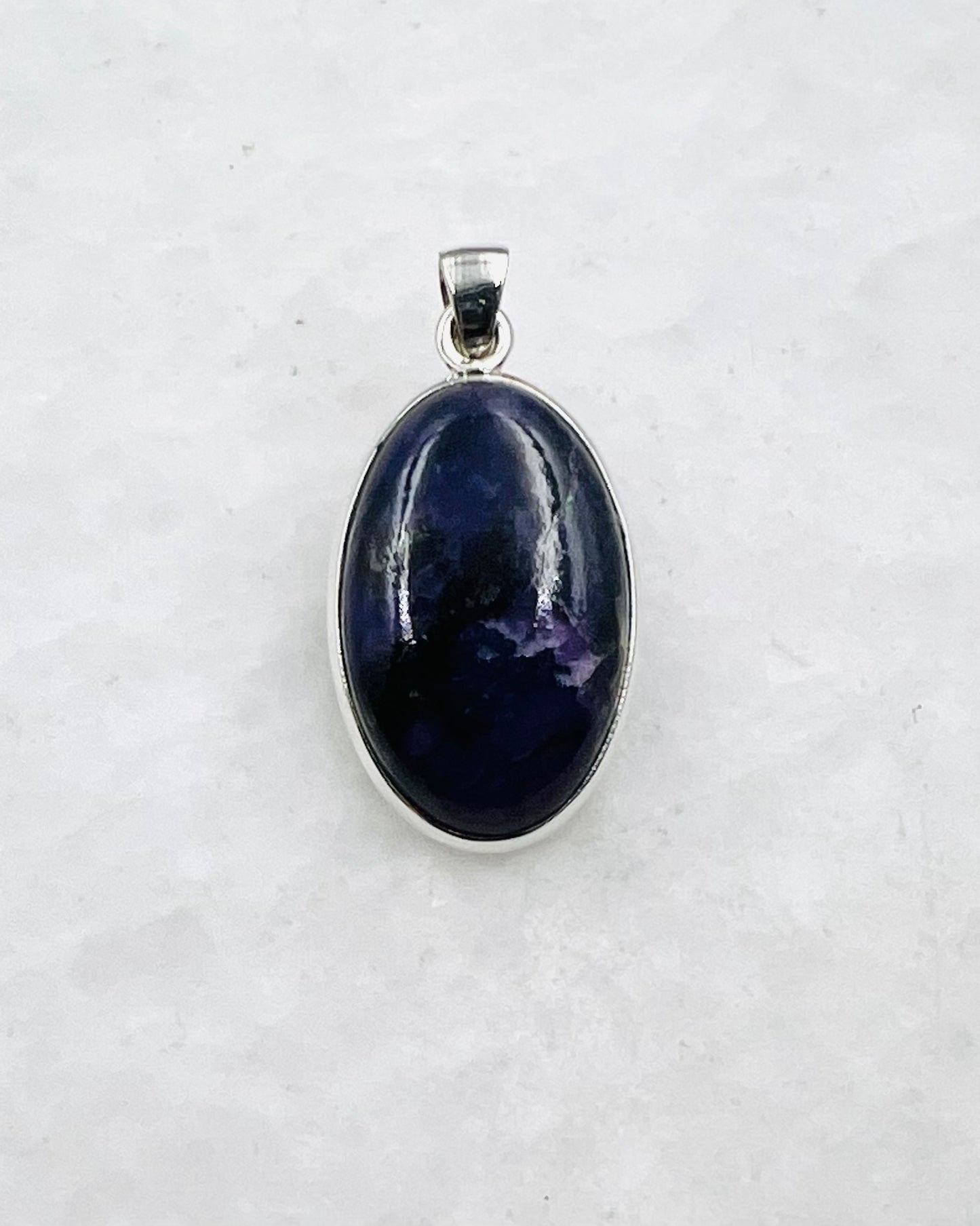 Sugilite in 0.925 Silver