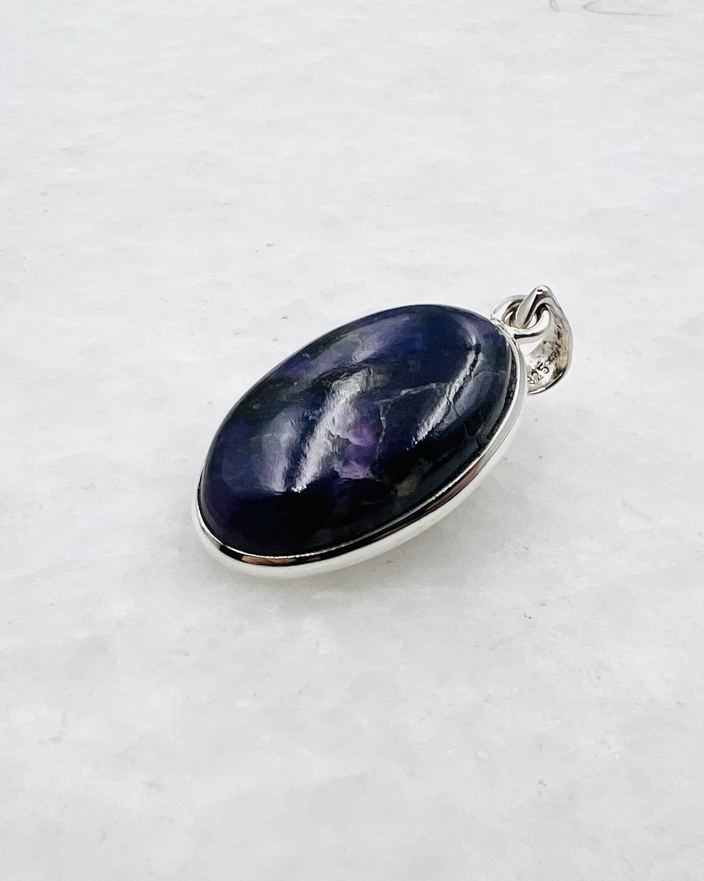 Sugilite in 0.925 Silver