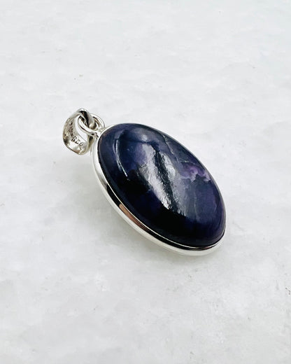 Sugilite in 0.925 Silver