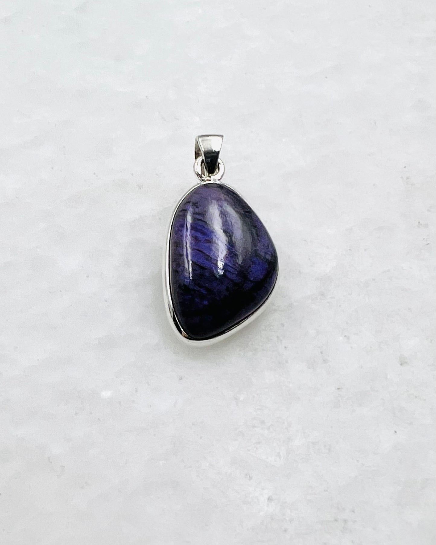 Sugilite in 0.925 Silver