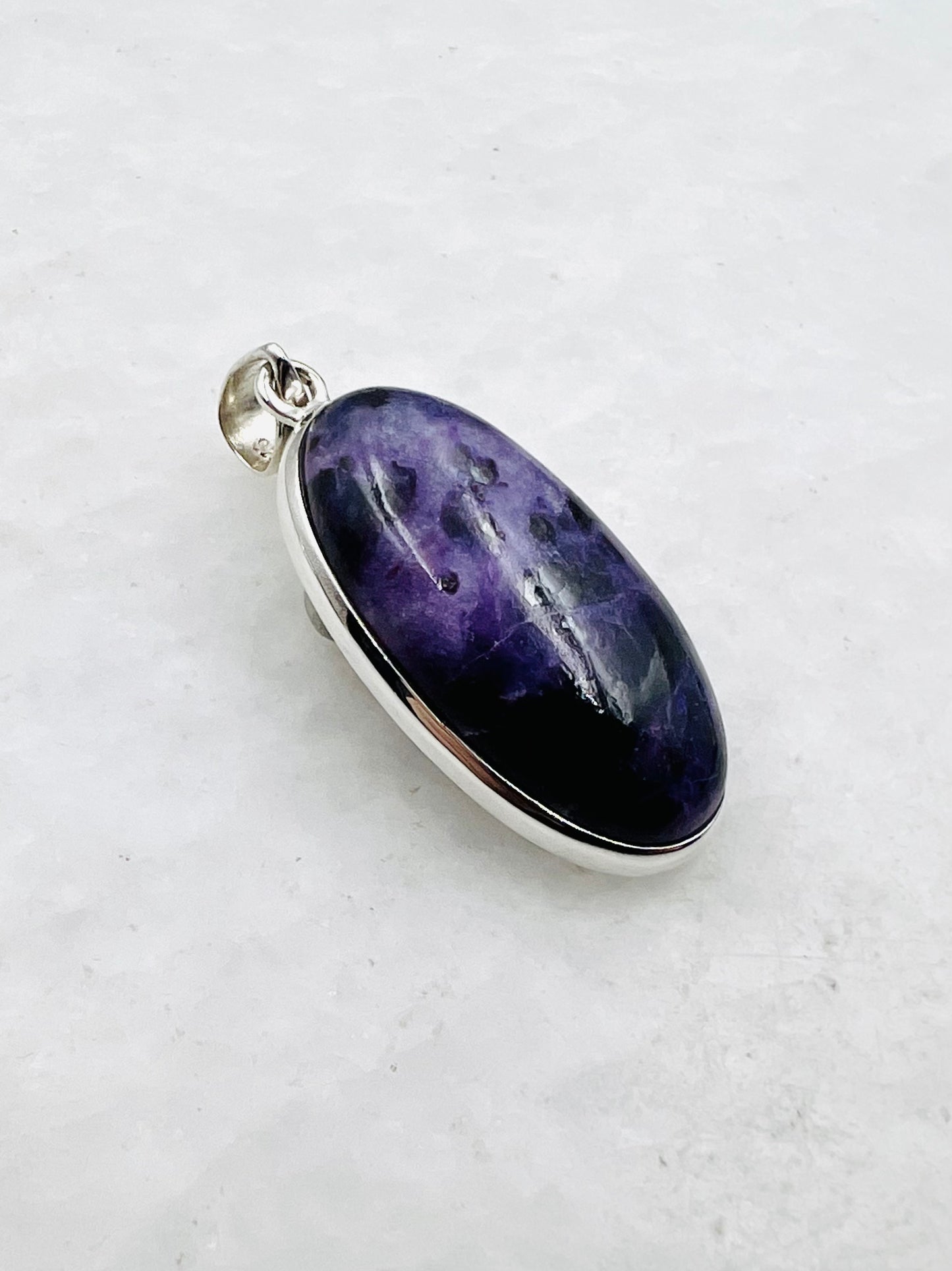 Sugilite in 0.925 Silver