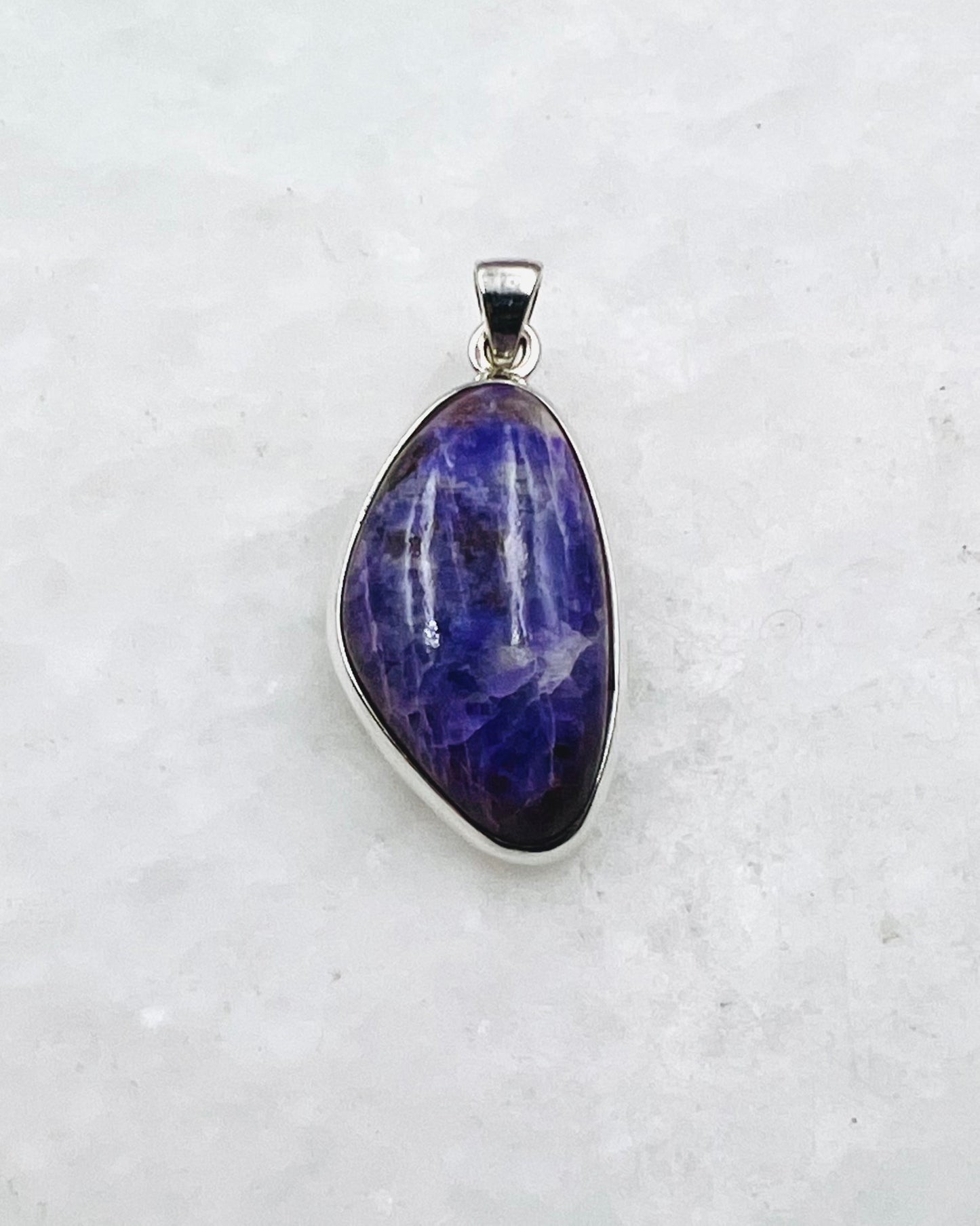 Sugilite in 0.925 Silver