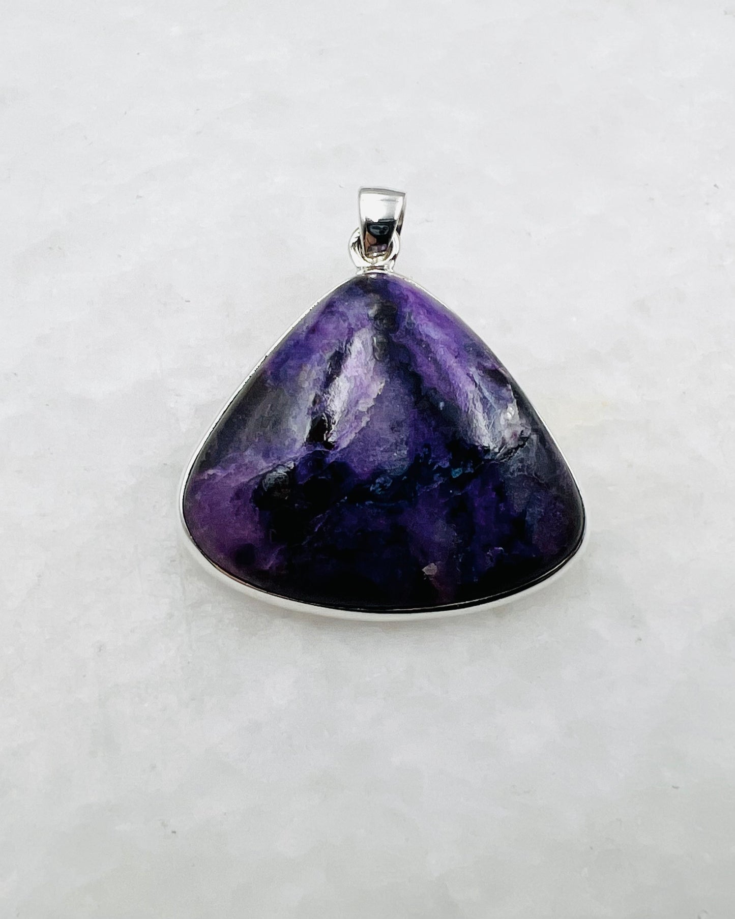 Sugilite in 0.925 Silver