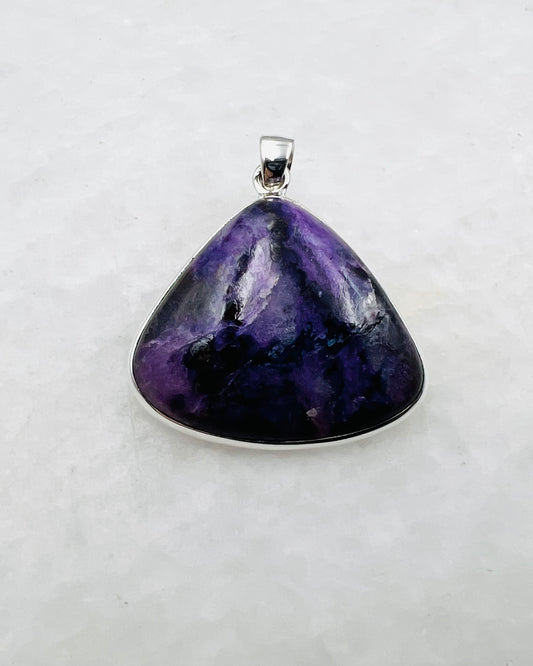 Sugilite in 0.925 Silver