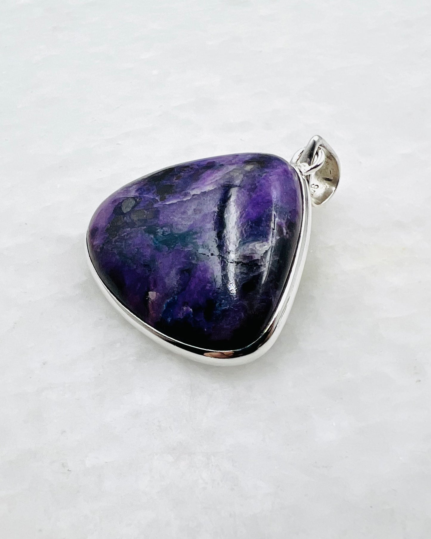 Sugilite in 0.925 Silver