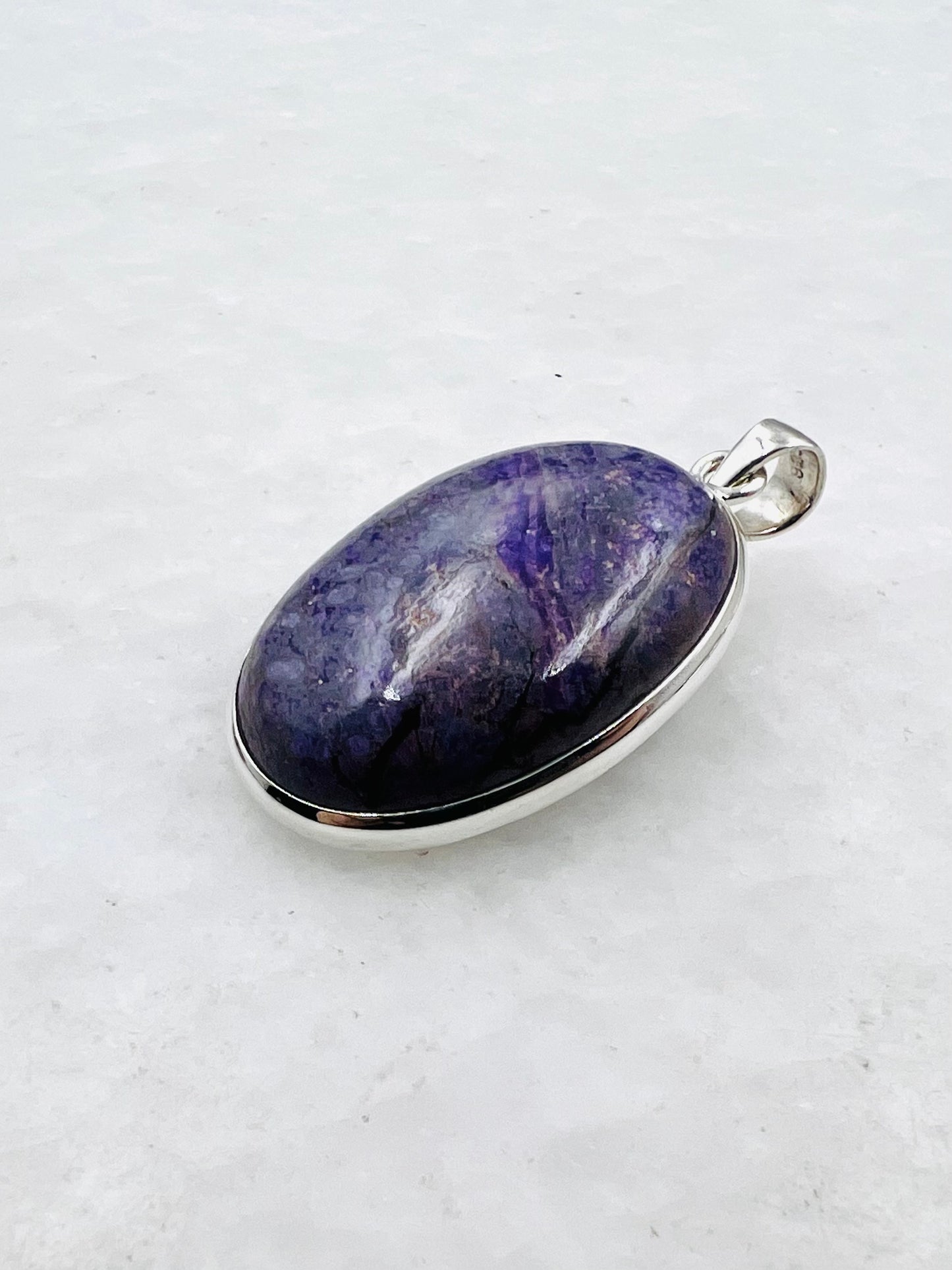 Sugilit in 925er Silber