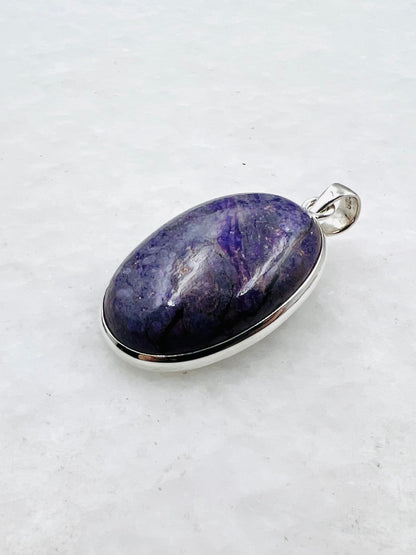 Sugilit in 925er Silber