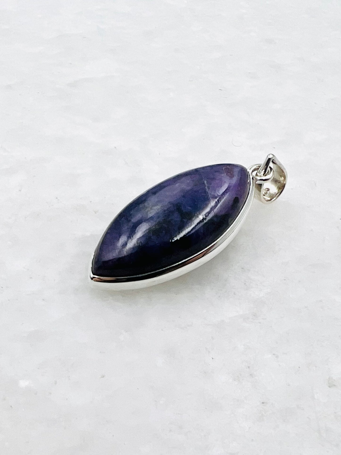 Sugilit in 925er Silber