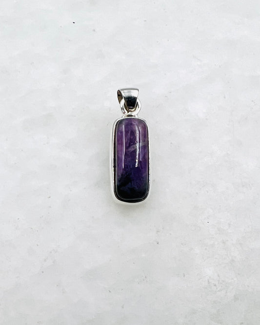 Sugilit in 925er Silber