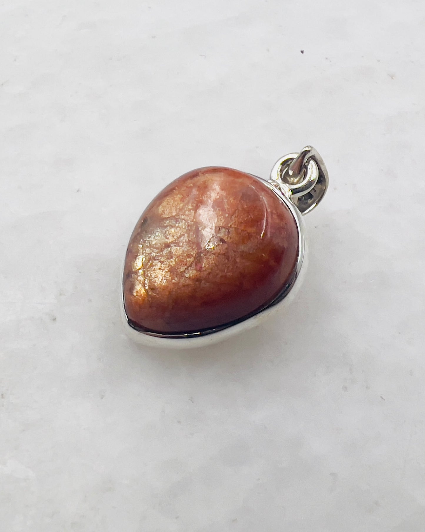 Sunstone in 0.925 Silver