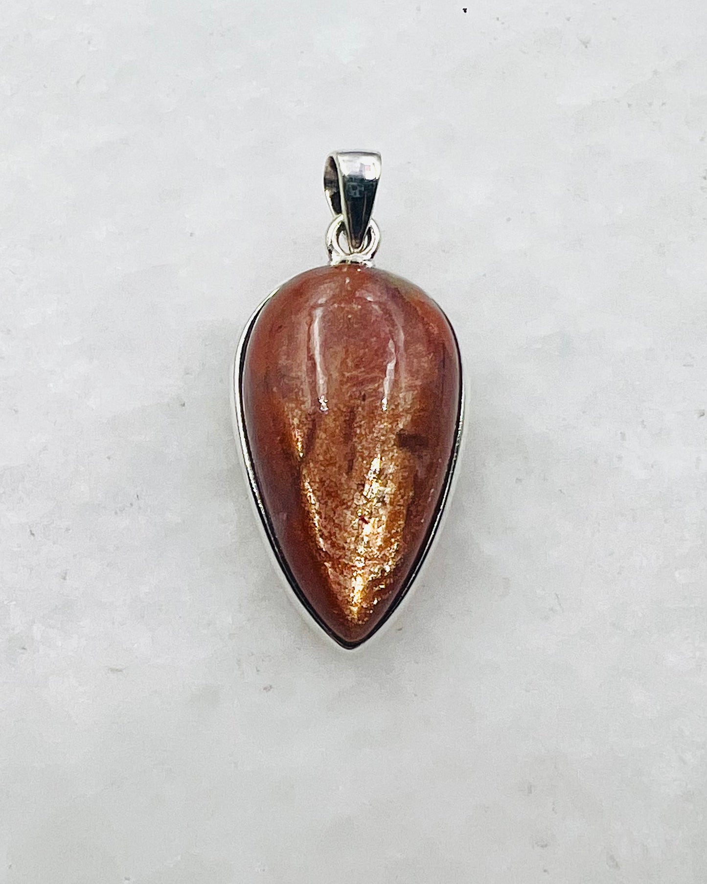 Sunstone in 0.925 Silver