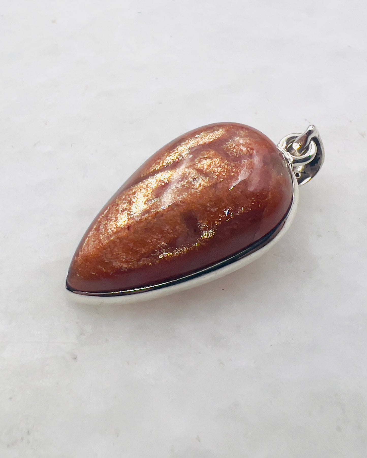 Sunstone in 0.925 Silver