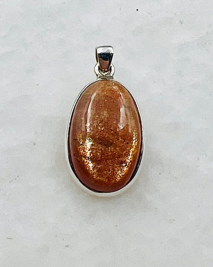 Sunstone in 0.925 Silver