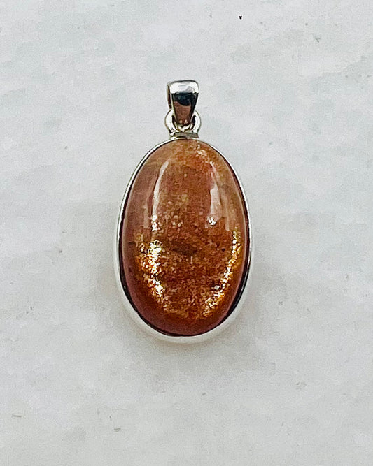Sunstone in 0.925 Silver