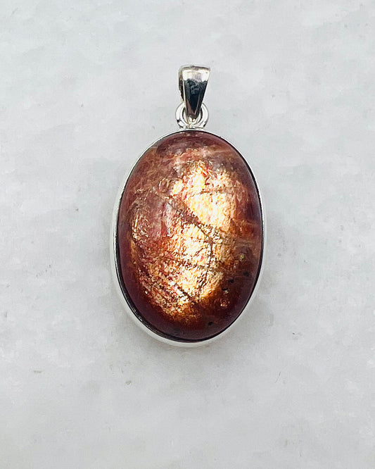 Sunstone in 0.925 Silver