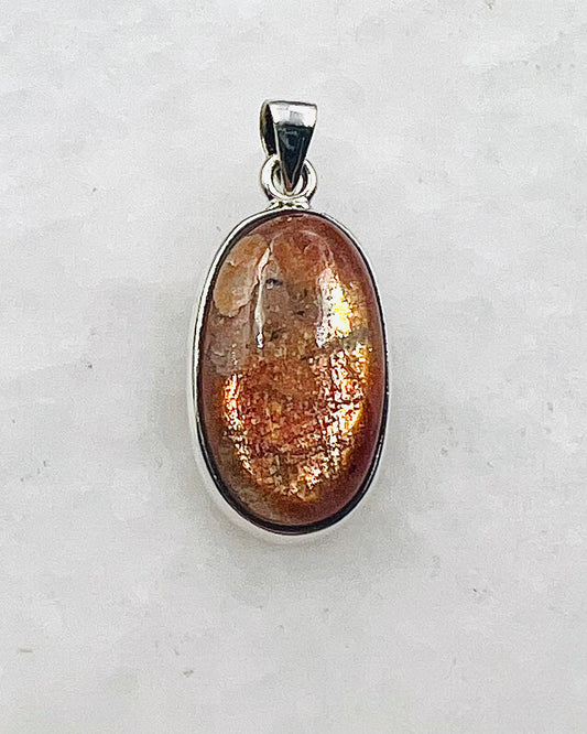 Sunstone in 0.925 Silver