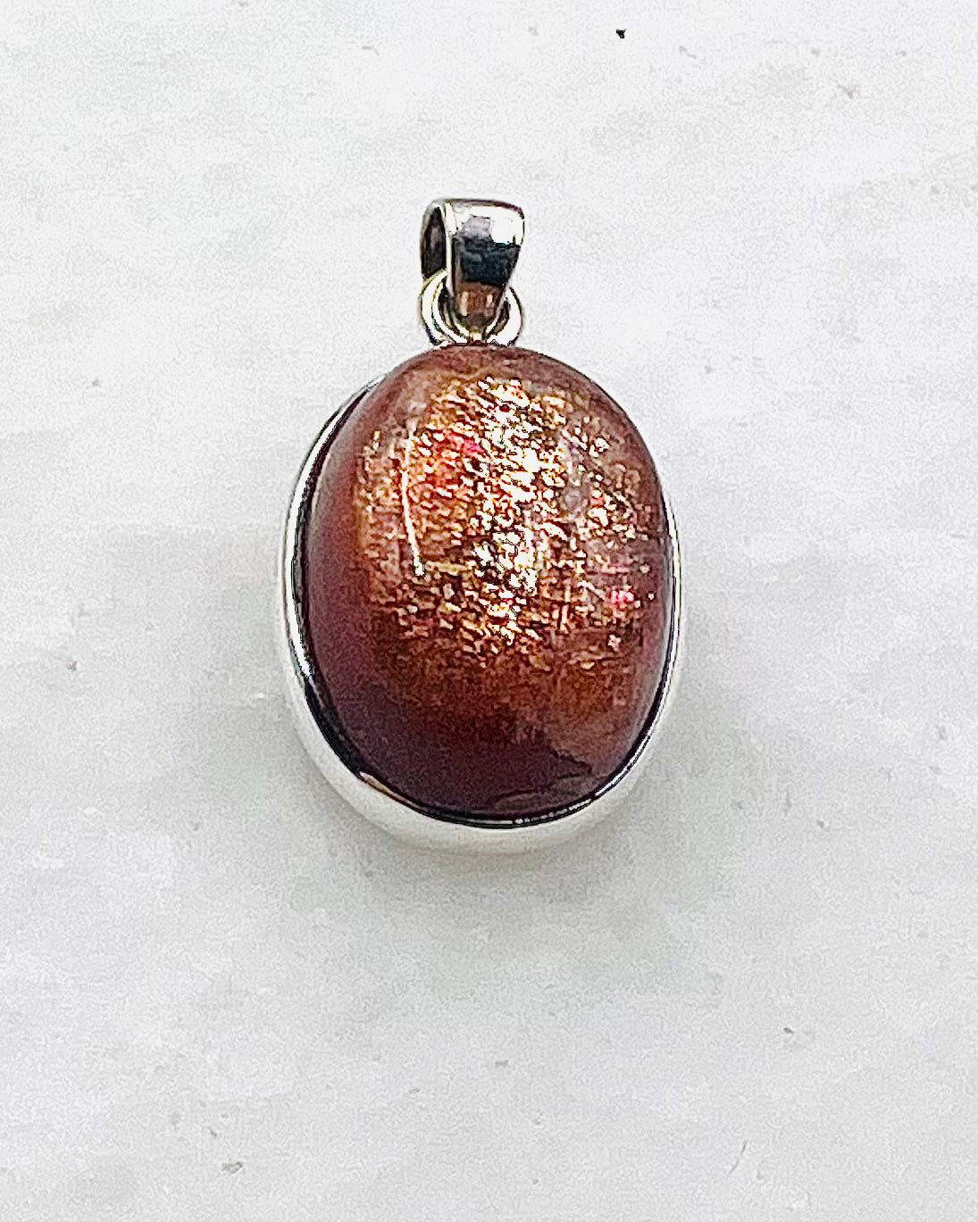 Sunstone in 0.925 Silver