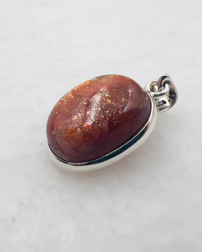 Sunstone in 0.925 Silver