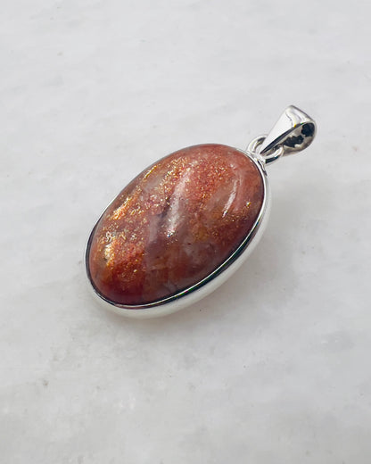 Sunstone in 0.925 Silver