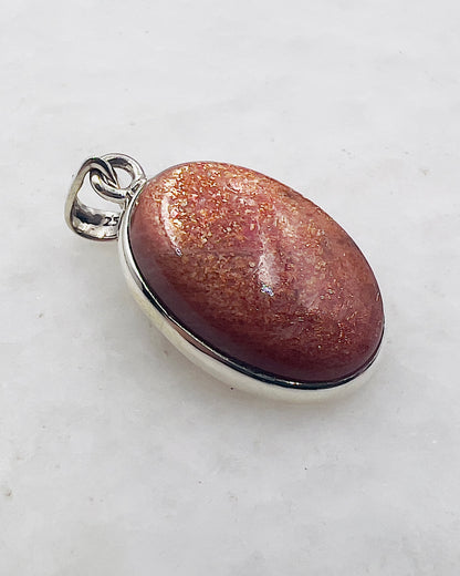Sunstone in 0.925 Silver