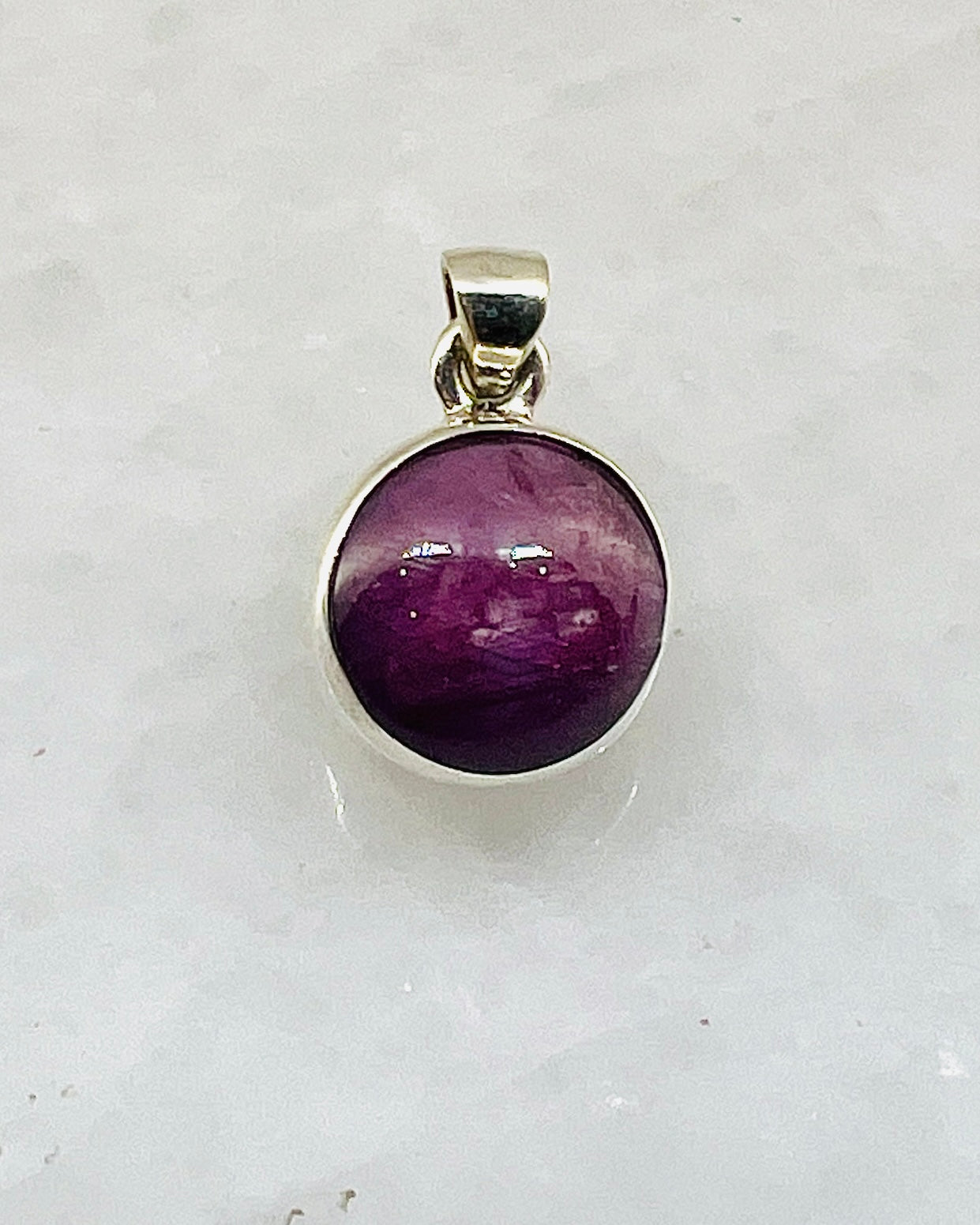 Star Ruby in 0.925 Silver