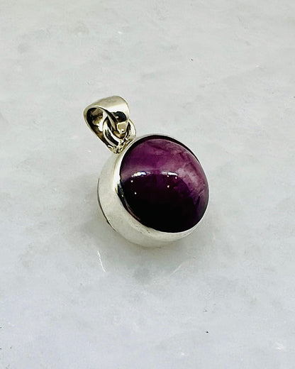 Star Ruby in 0.925 Silver