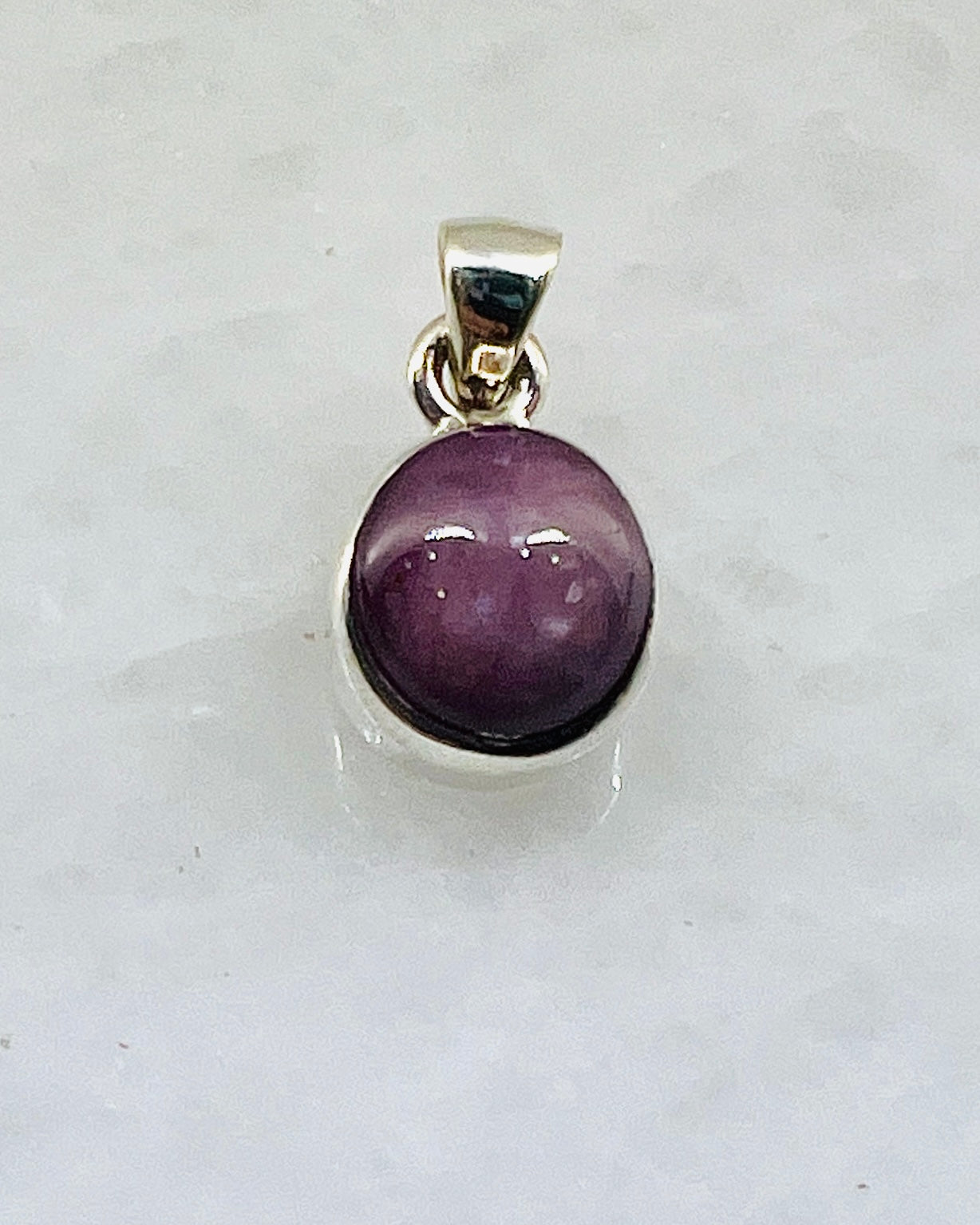 Star Ruby in 0.925 Silver