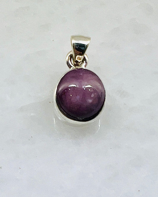 Star Ruby in 0.925 Silver