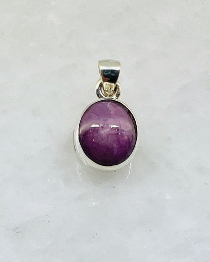 Star Ruby in 0.925 Silver