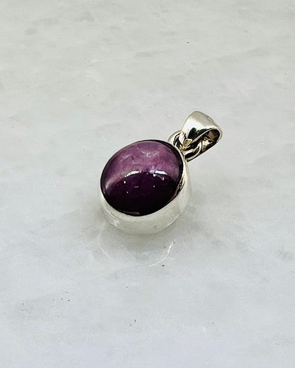 Star Ruby in 0.925 Silver