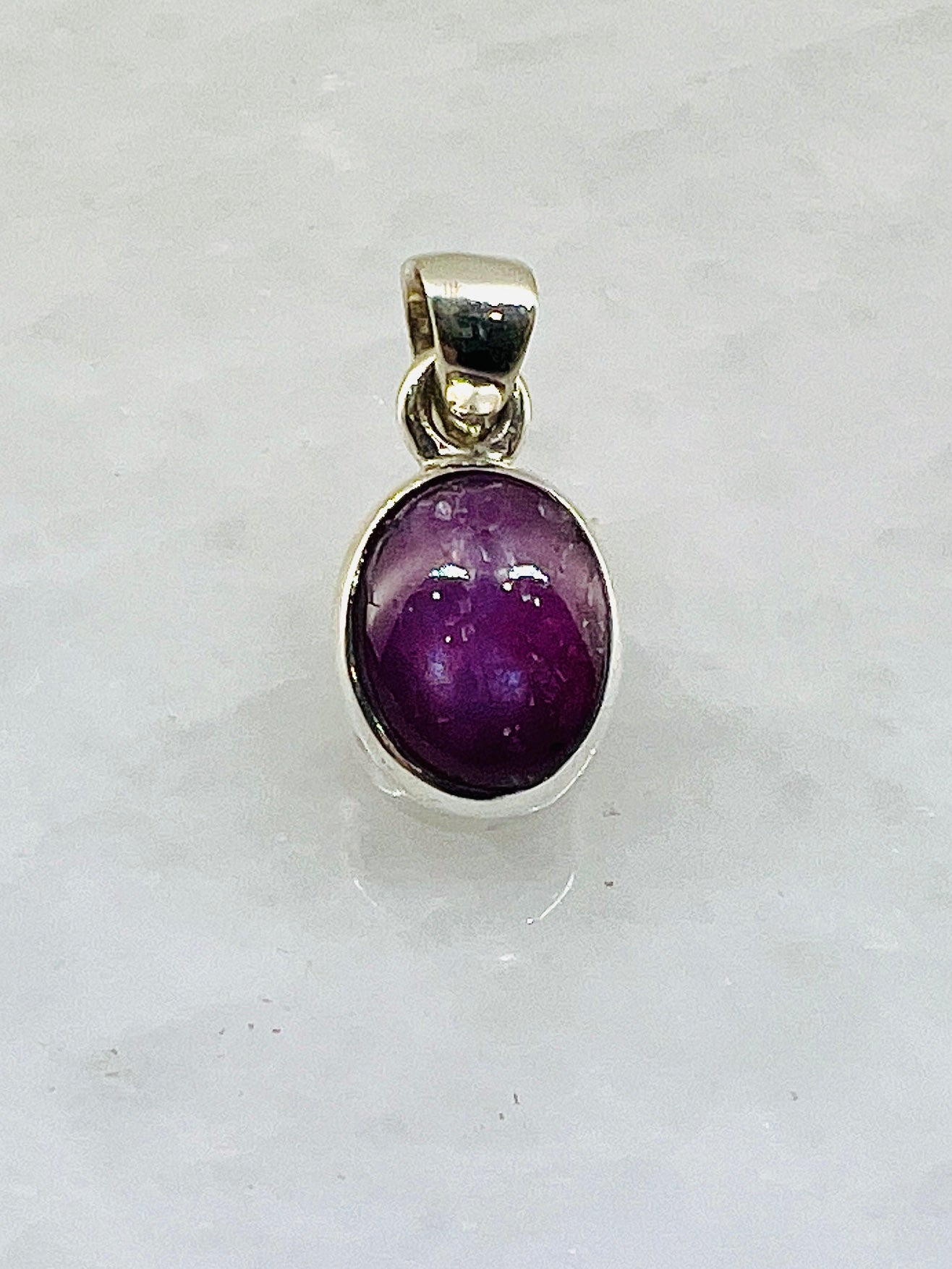 Star Ruby in 0.925 Silver