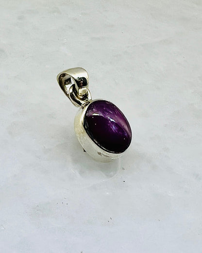 Star Ruby in 0.925 Silver