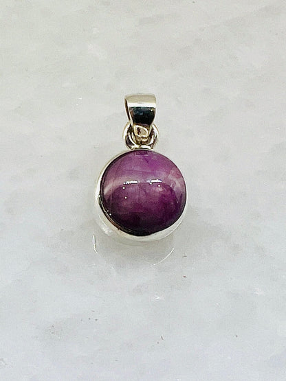 Star Ruby in 0.925 Silver