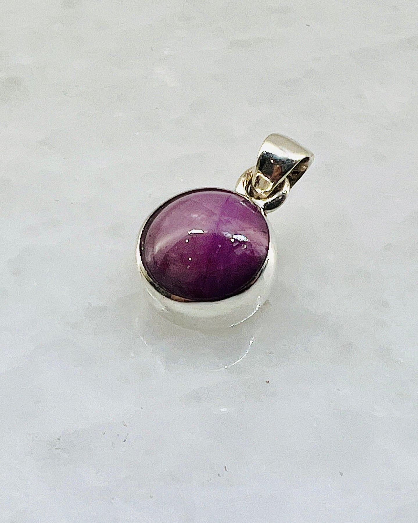Star Ruby in 0.925 Silver
